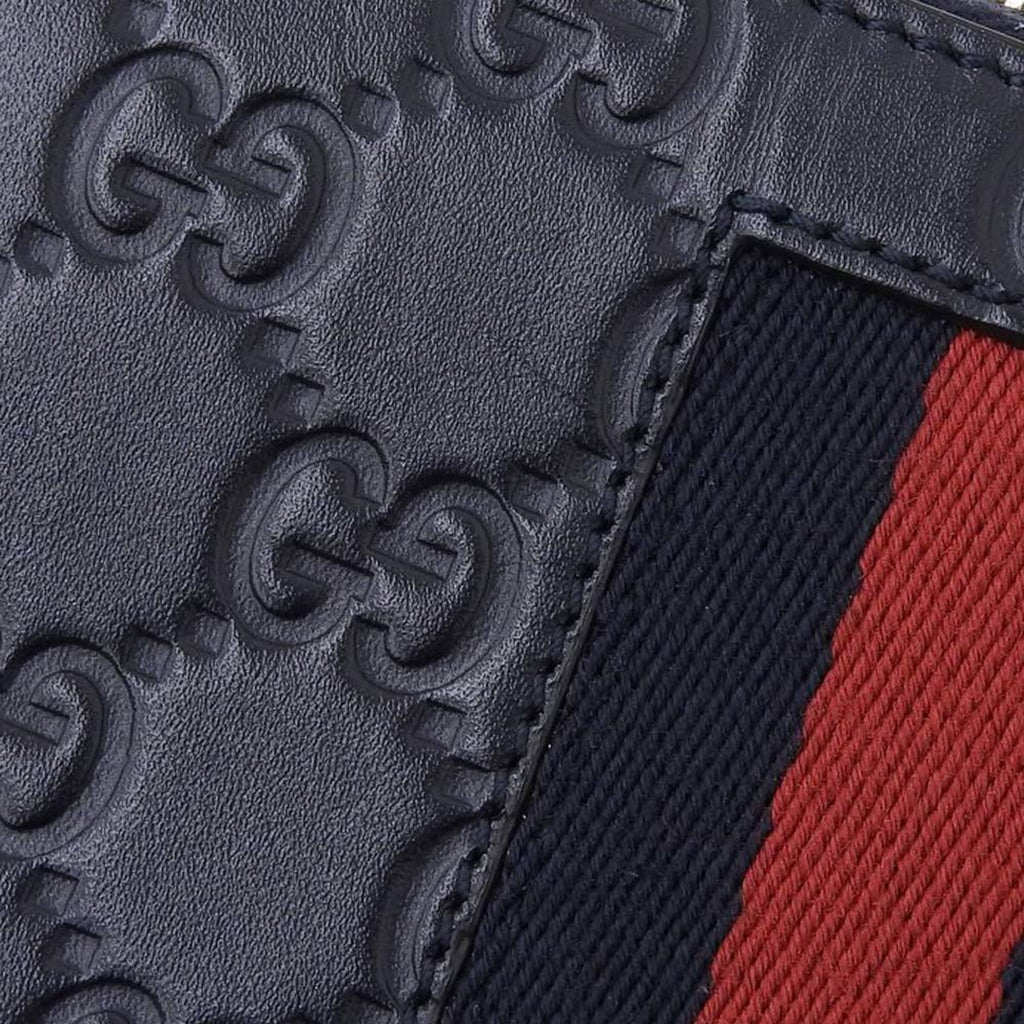 Gucci Navy Leather Ophidia wallet accessories