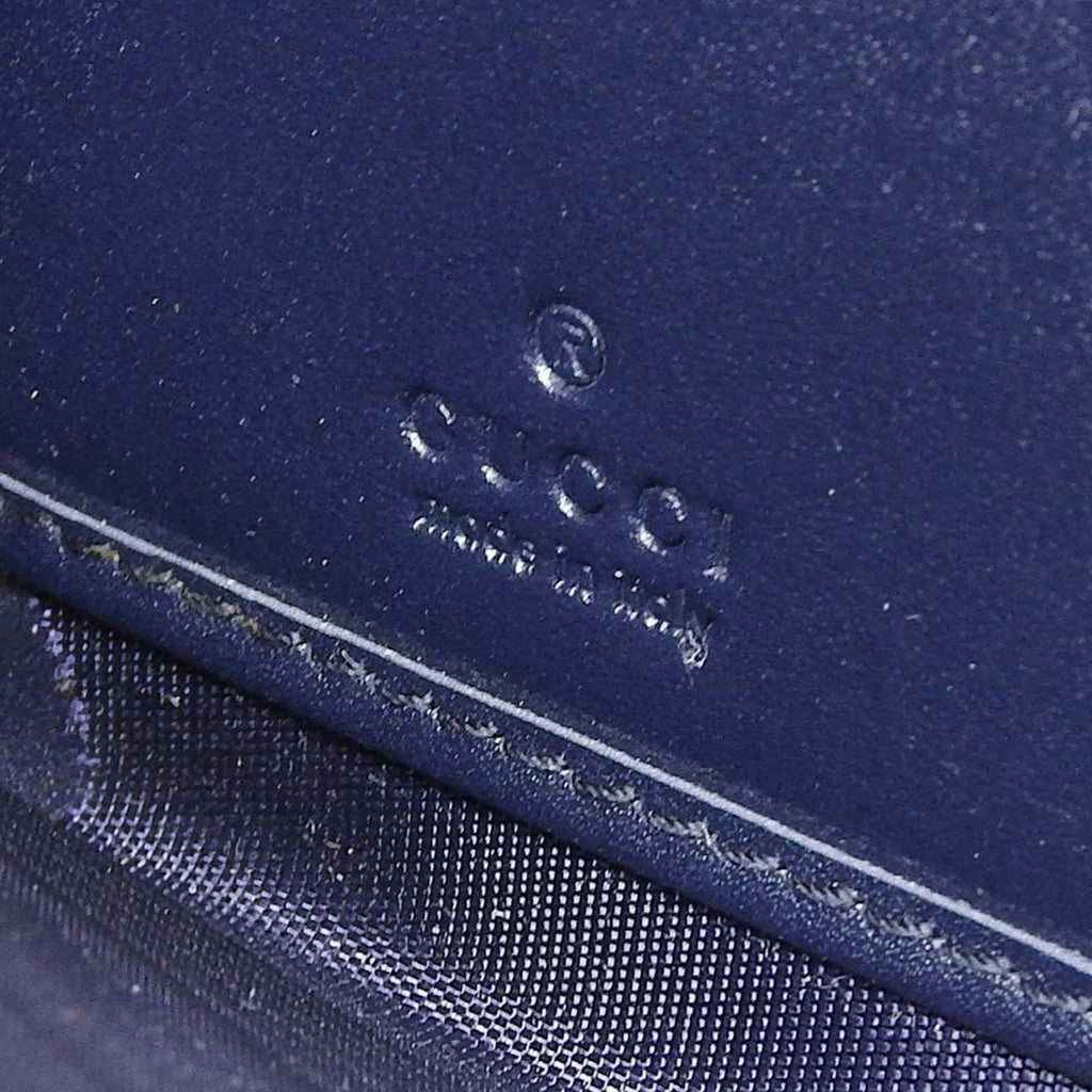 Gucci Navy Leather Ophidia wallet accessories