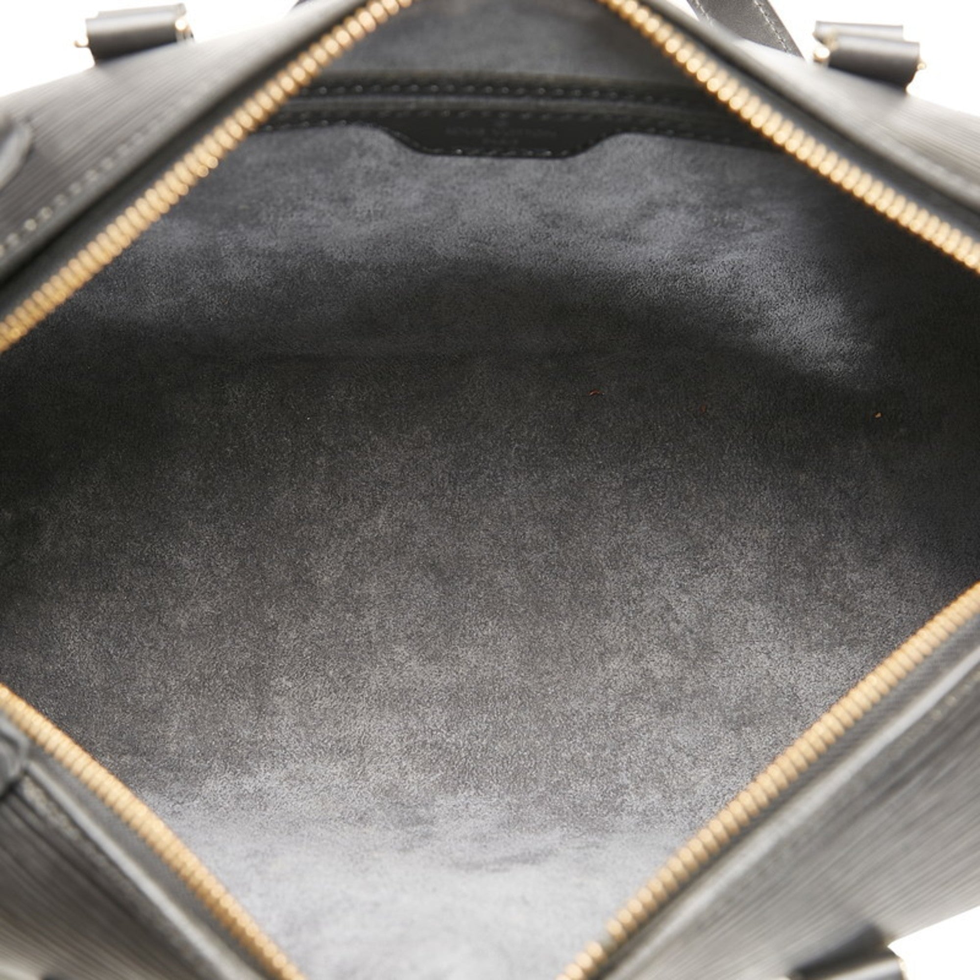 Louis Vuitton Black Leather Soufflot handbag bag
