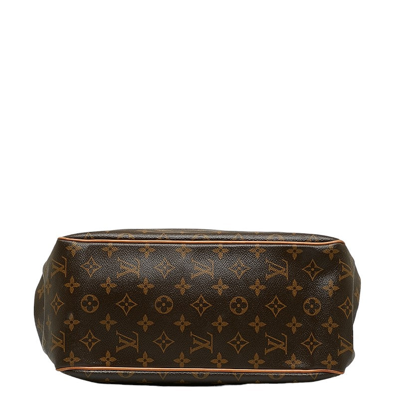Louis Vuitton Monogram Batignol Vertical s Bag M51153 Brown PVC Leather  Louis Vuitton