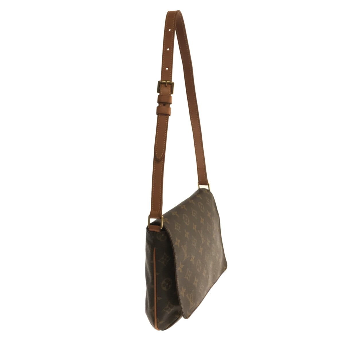Louis Vuitton Brown Canvas Musette Tango shoulder bag