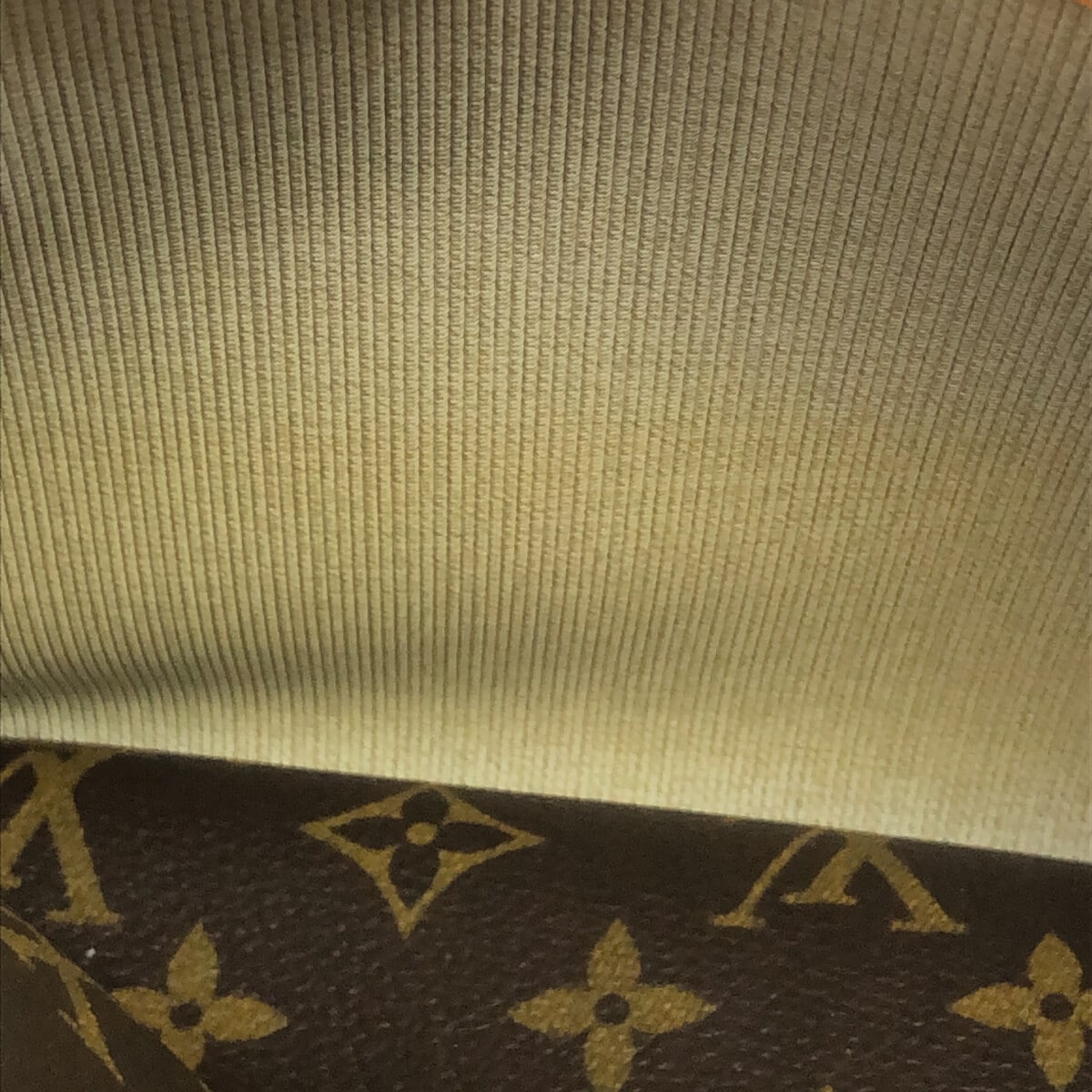 Louis Vuitton Brown Canvas Deauville handbag bag