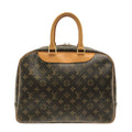 Louis Vuitton Brown Canvas Deauville handbag bag