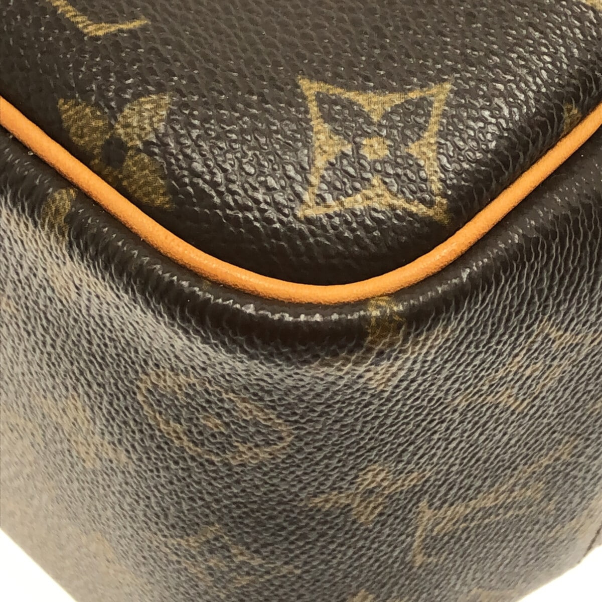 Louis Vuitton Brown Canvas Deauville handbag bag