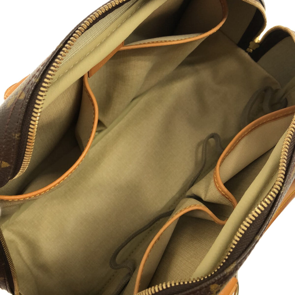 Louis Vuitton Brown Canvas Deauville handbag bag