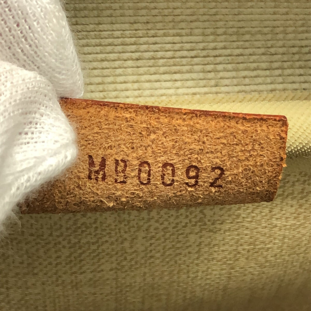 Louis Vuitton Brown Canvas Deauville handbag bag