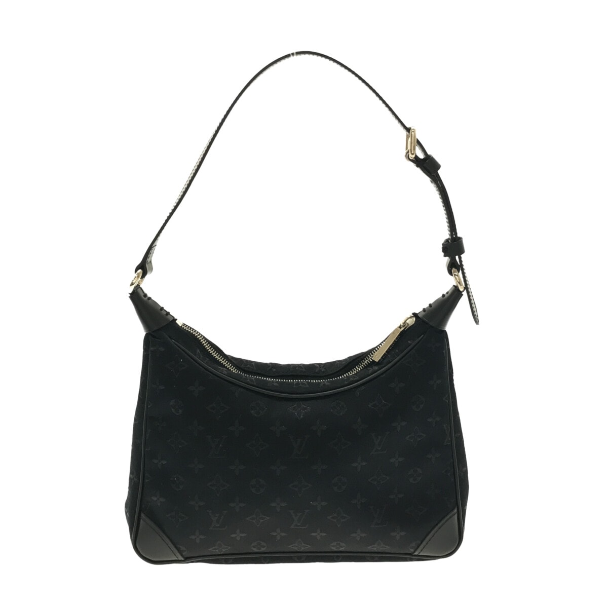 Louis Vuitton Black Canvas Boulogne shoulder bag