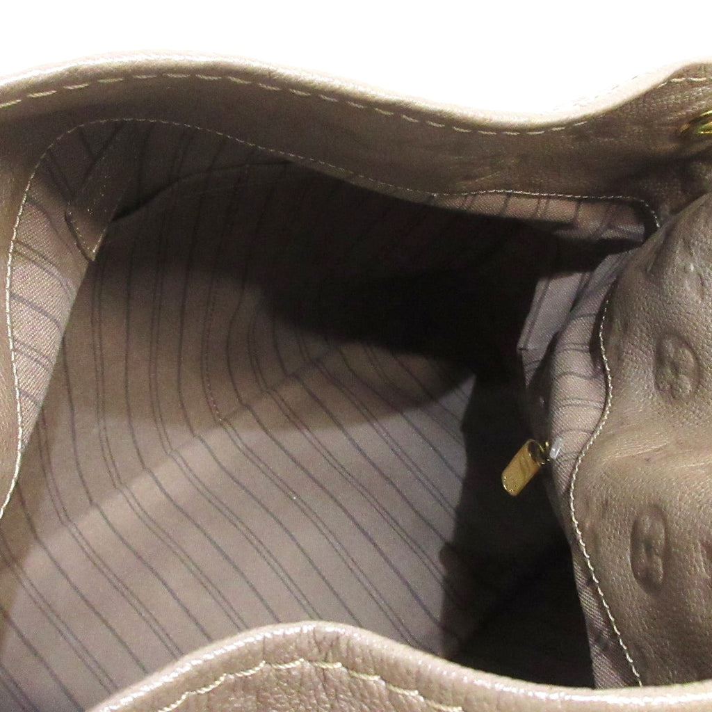 Louis Vuitton Brown Leather Artsy handbag bag