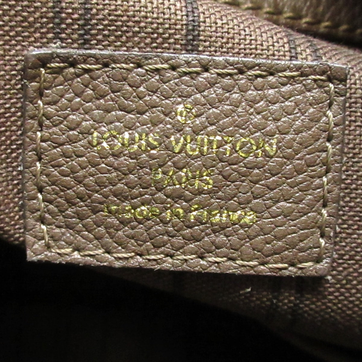 Louis Vuitton Brown Leather Artsy handbag bag