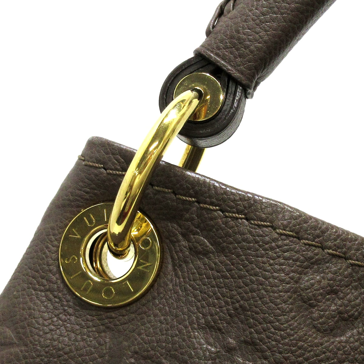 Louis Vuitton Brown Leather Artsy handbag bag
