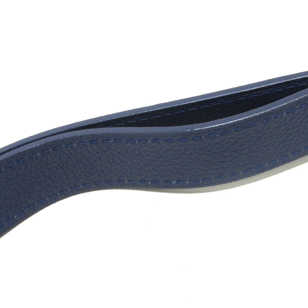 Louis Vuitton Blue Leather Lockme shoulder bag