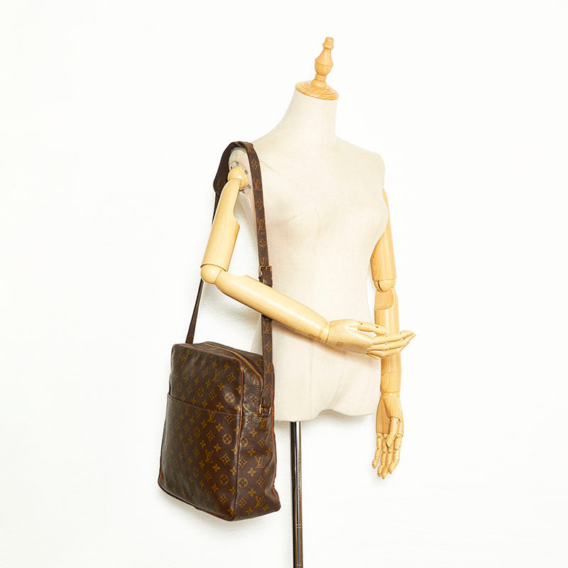 Louis Vuitton Brown Canvas Marceau shoulder bag