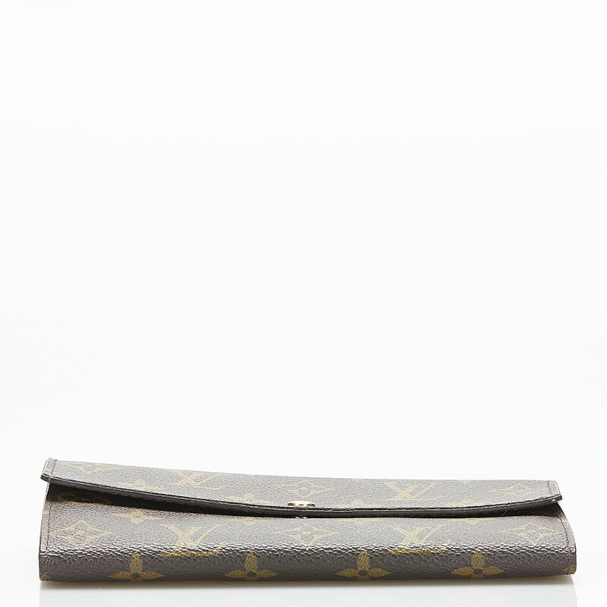 Louis Vuitton Brown Canvas Sarah wallet accessories