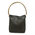 Louis Vuitton Brown Canvas Looping shopper bag