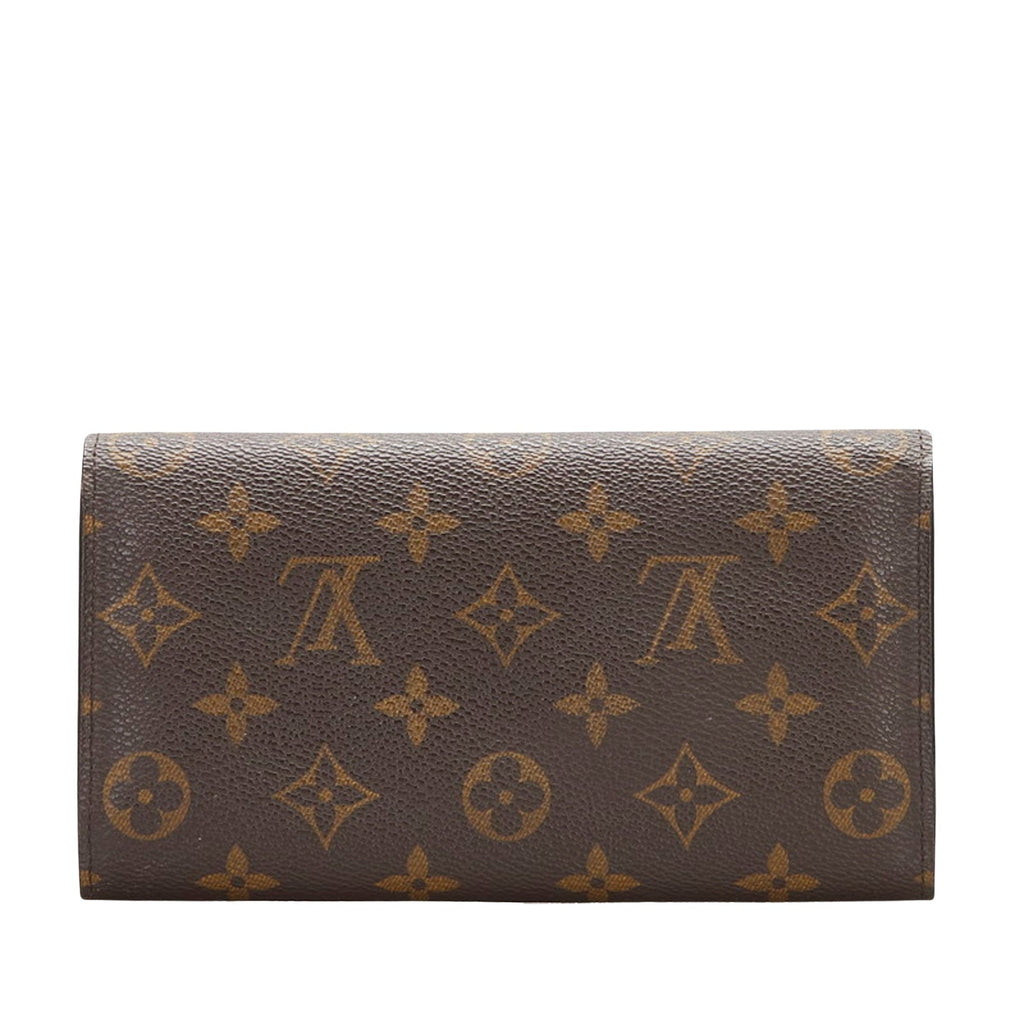 Louis Vuitton Brown Canvas Sarah wallet accessories