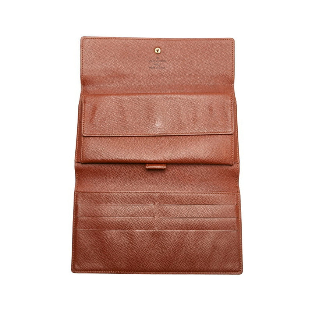 Louis Vuitton Brown Canvas Sarah wallet accessories