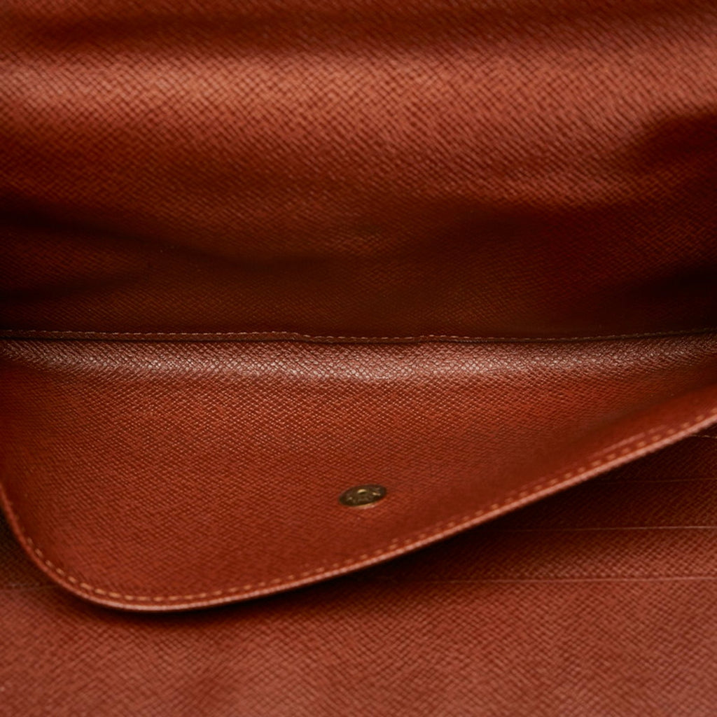 Louis Vuitton Brown Canvas Sarah wallet accessories