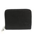 Louis Vuitton Black Leather Porte monnaie Zippy wallet accessories