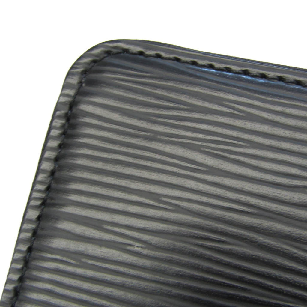 Louis Vuitton Black Leather Porte monnaie Zippy wallet accessories