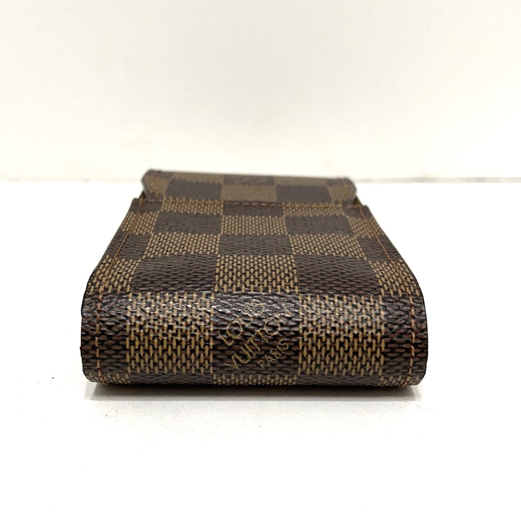 Louis Vuitton Brown Canvas etui  cigarettes wallet accessories