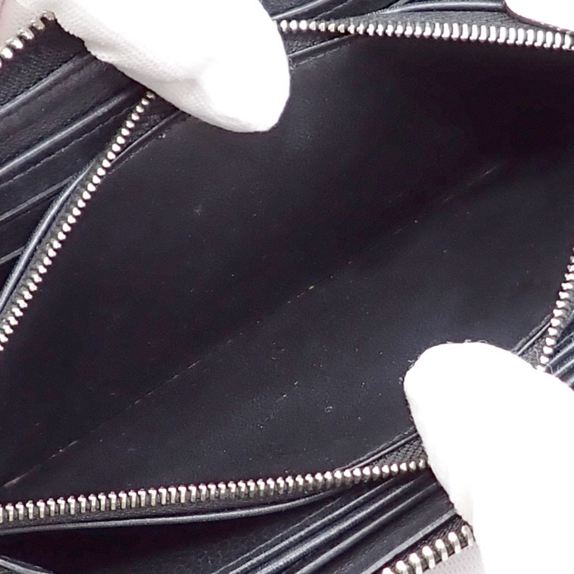 Louis Vuitton Black Leather Portefeuille zippy wallet accessories