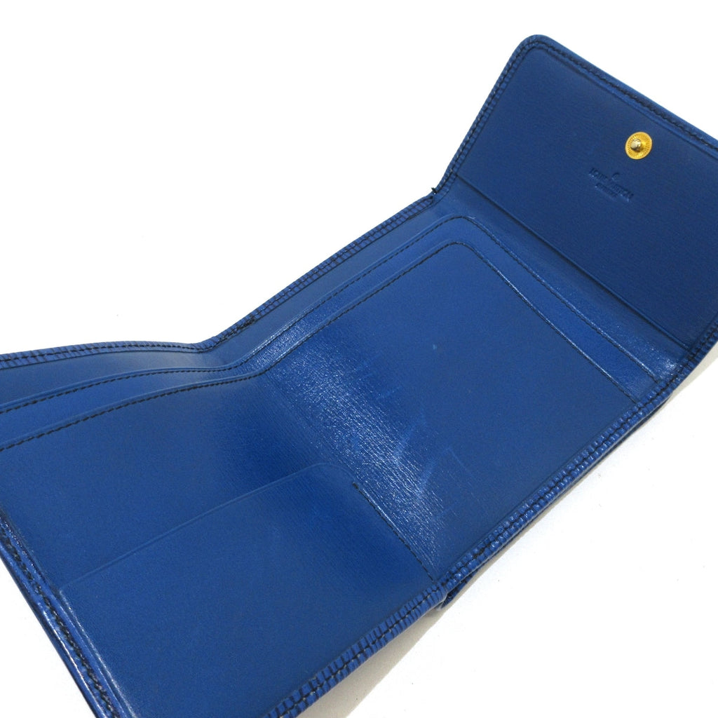 Louis Vuitton Navy Leather  wallet accessories