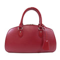 Louis Vuitton Red Leather Jasmine handbag bag