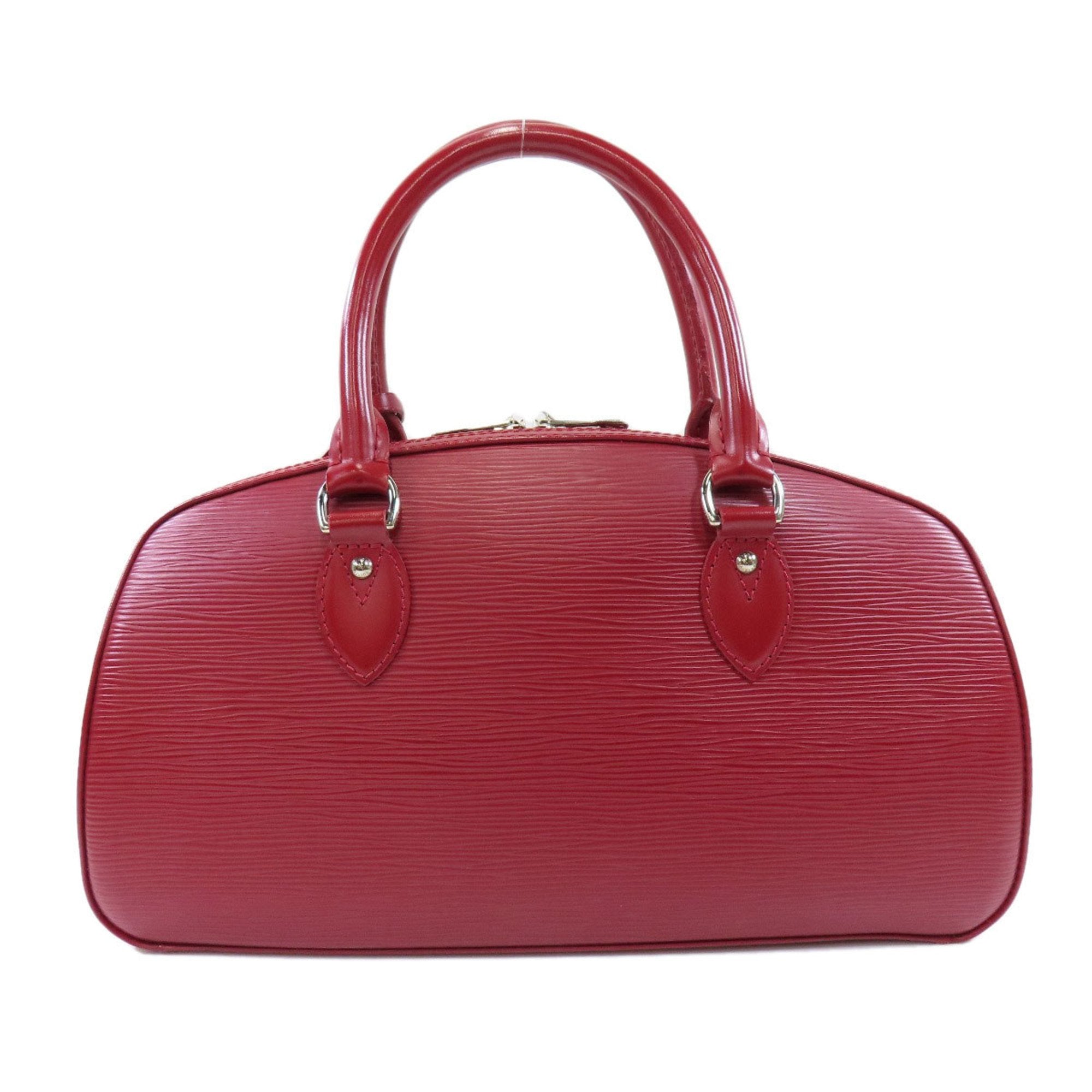 Louis Vuitton Red Leather Jasmine handbag bag