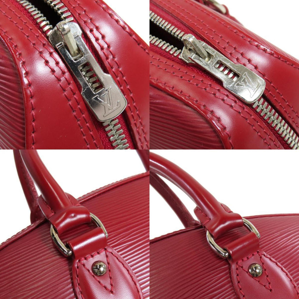 Louis Vuitton Red Leather Jasmine handbag bag