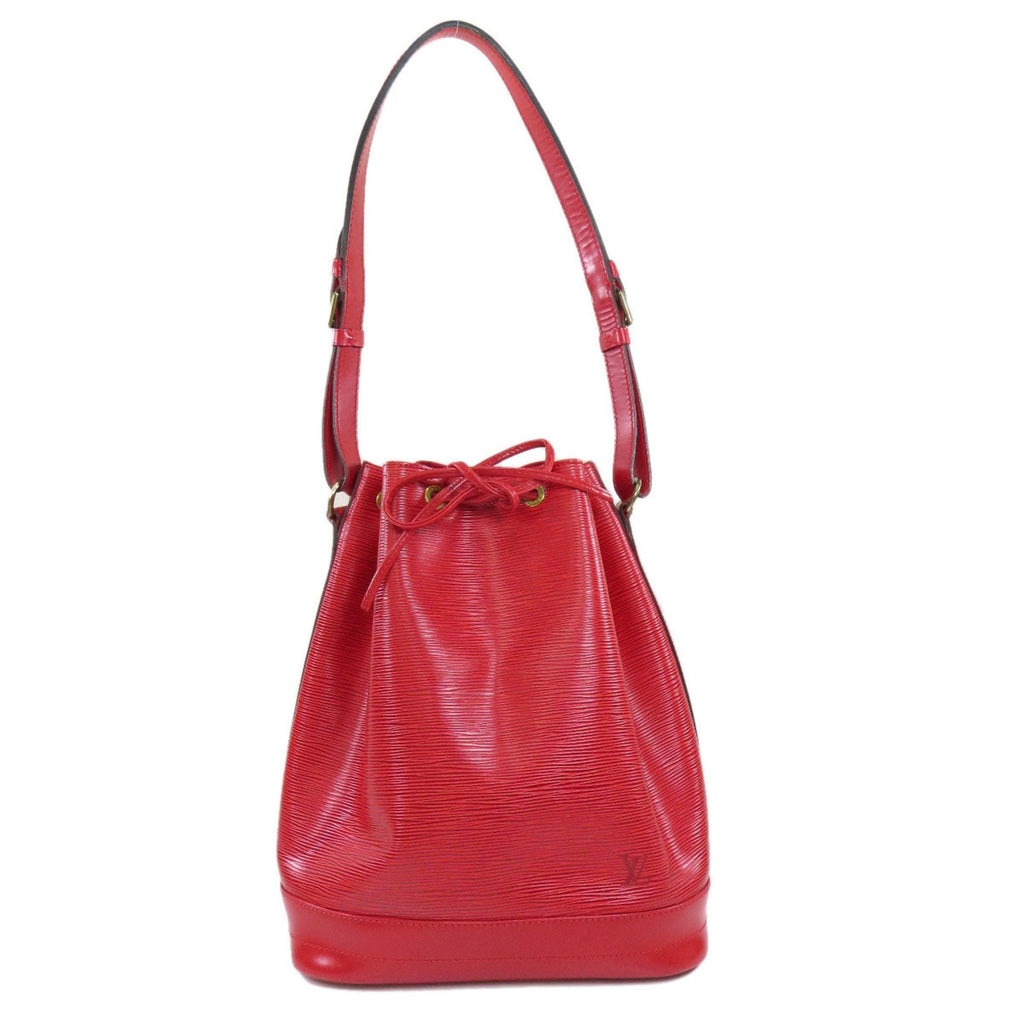Louis Vuitton Red Leather Noe shoulder bag