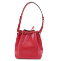 Louis Vuitton Red Leather Petit Noe shoulder bag