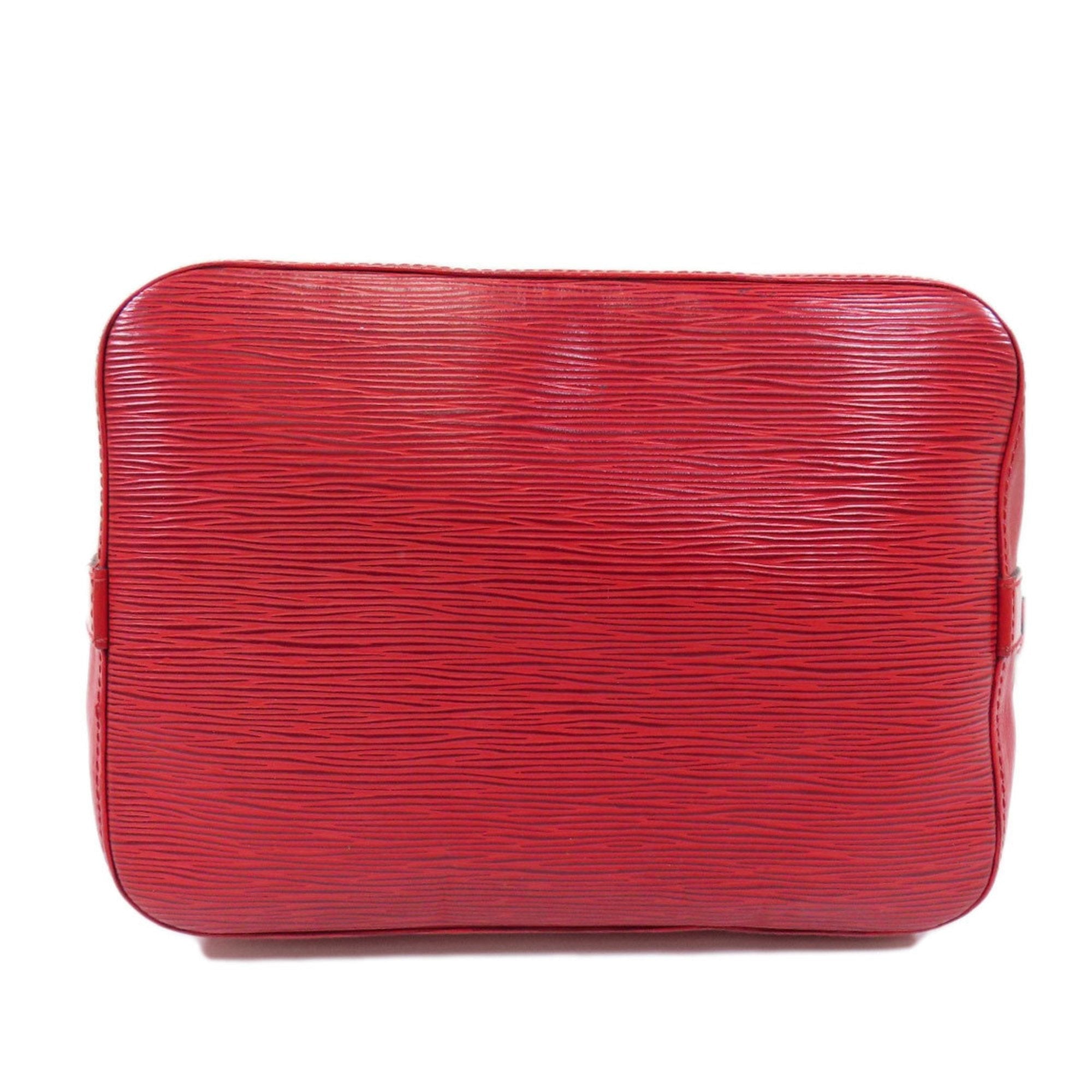 Louis Vuitton Red Leather Petit Noe shoulder bag
