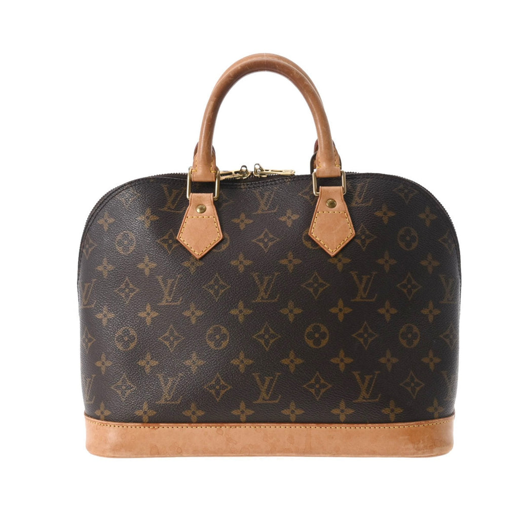 Louis Vuitton Brown Canvas Alma handbag bag