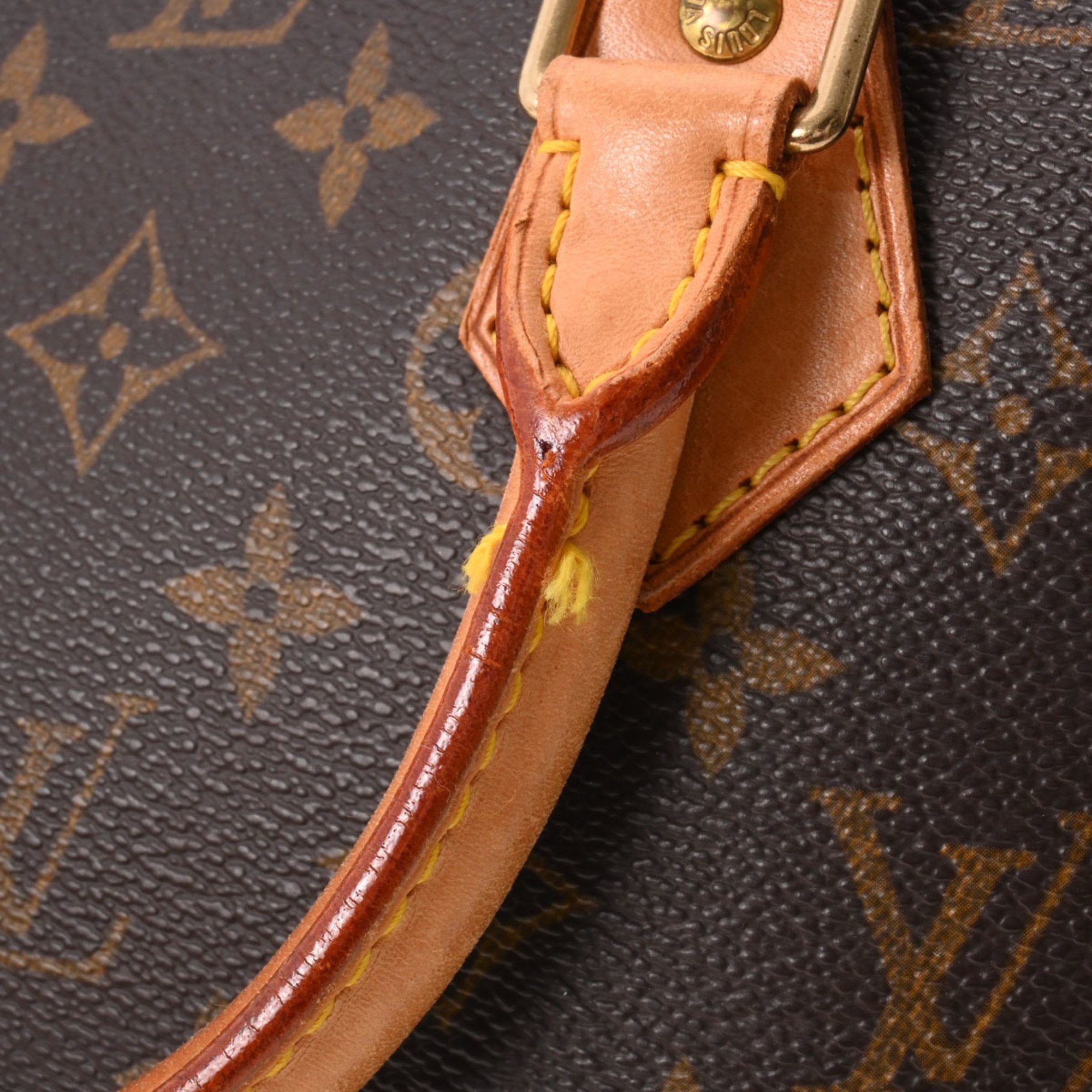 Louis Vuitton Brown Canvas Alma handbag bag