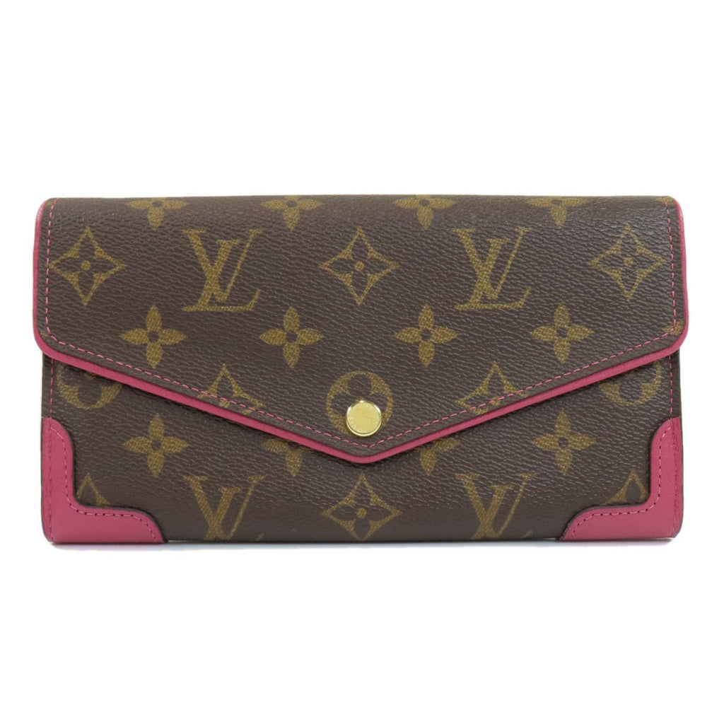 Louis Vuitton Brown Canvas Sarah wallet accessories