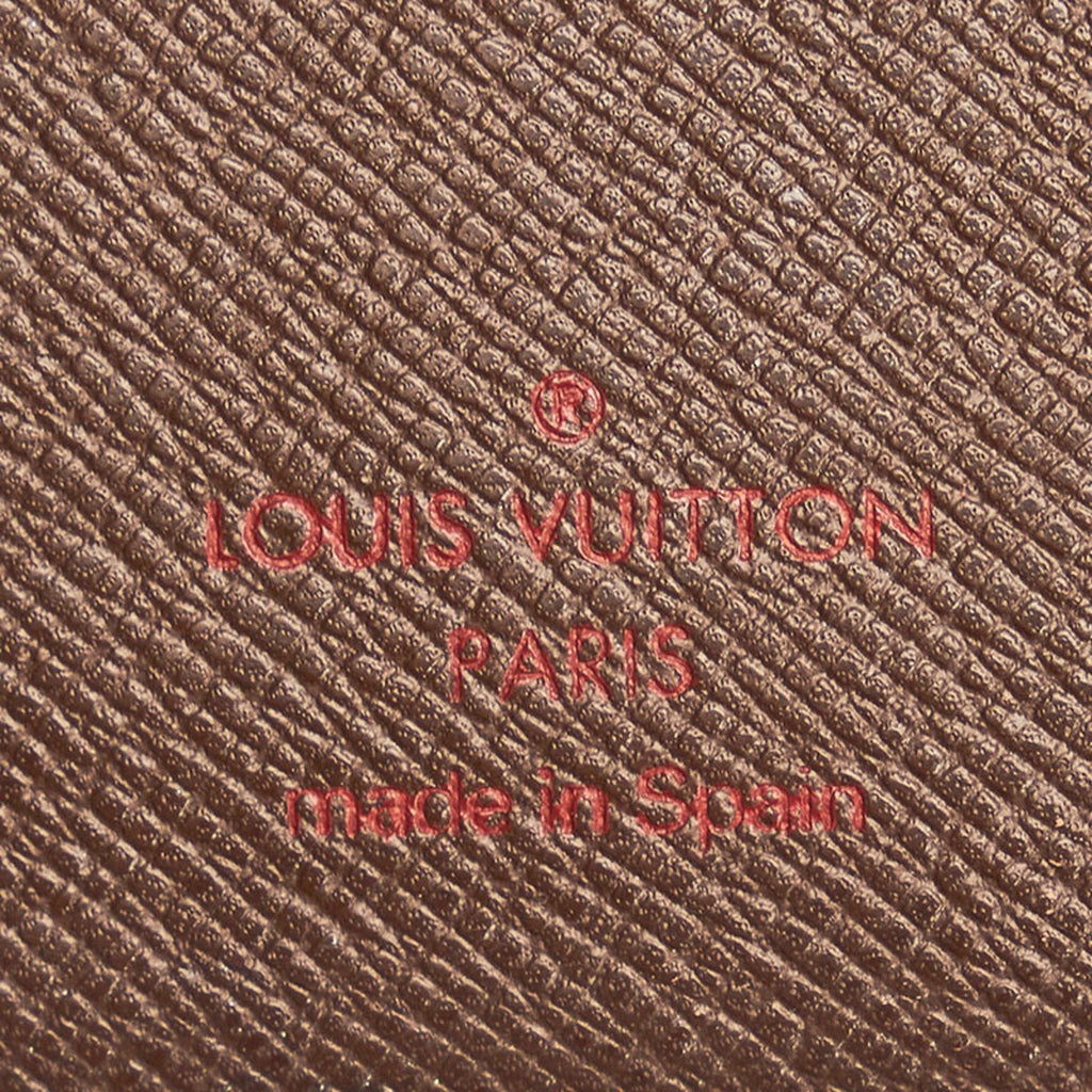 Louis Vuitton Brown Canvas COUVERTURE AGENDA FONCTIONNEL PM wallet accessories