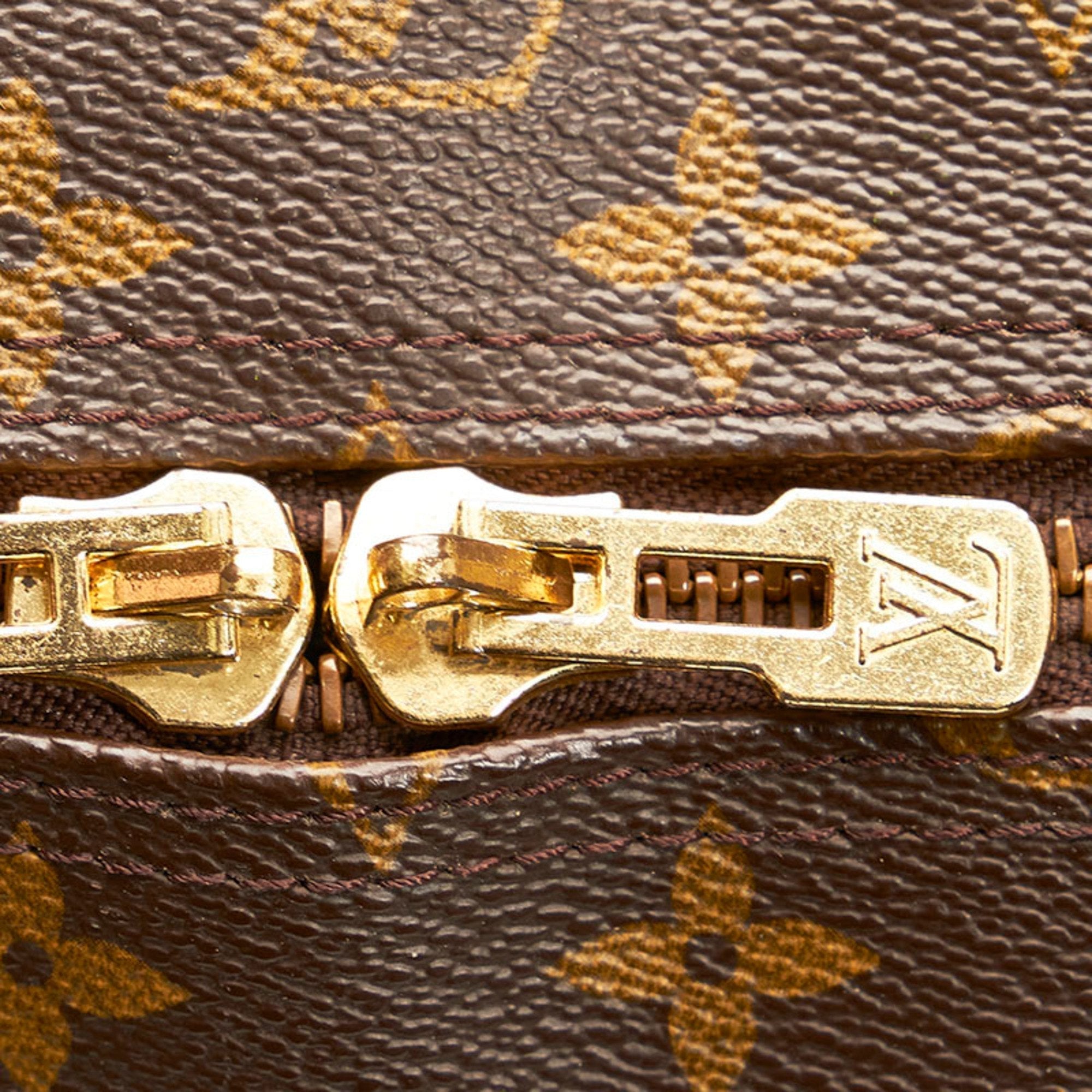 Louis Vuitton Brown Canvas Keepall 60 travel bag