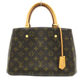 Louis Vuitton Brown Canvas Montaigne handbag bag