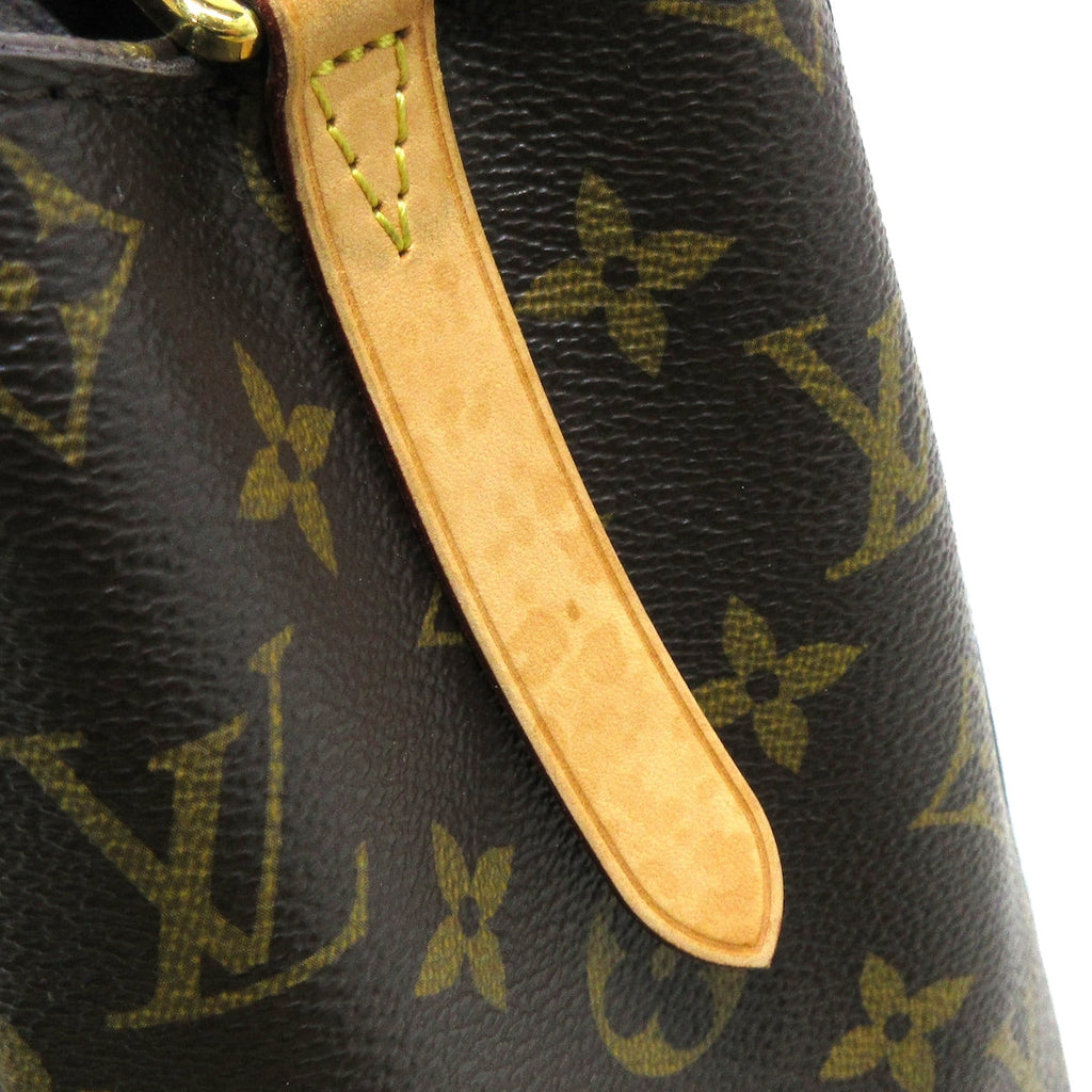 Louis Vuitton Brown Canvas Montaigne handbag bag