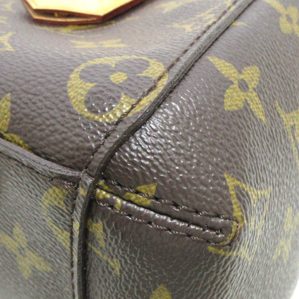Louis Vuitton Brown Canvas Montaigne handbag bag