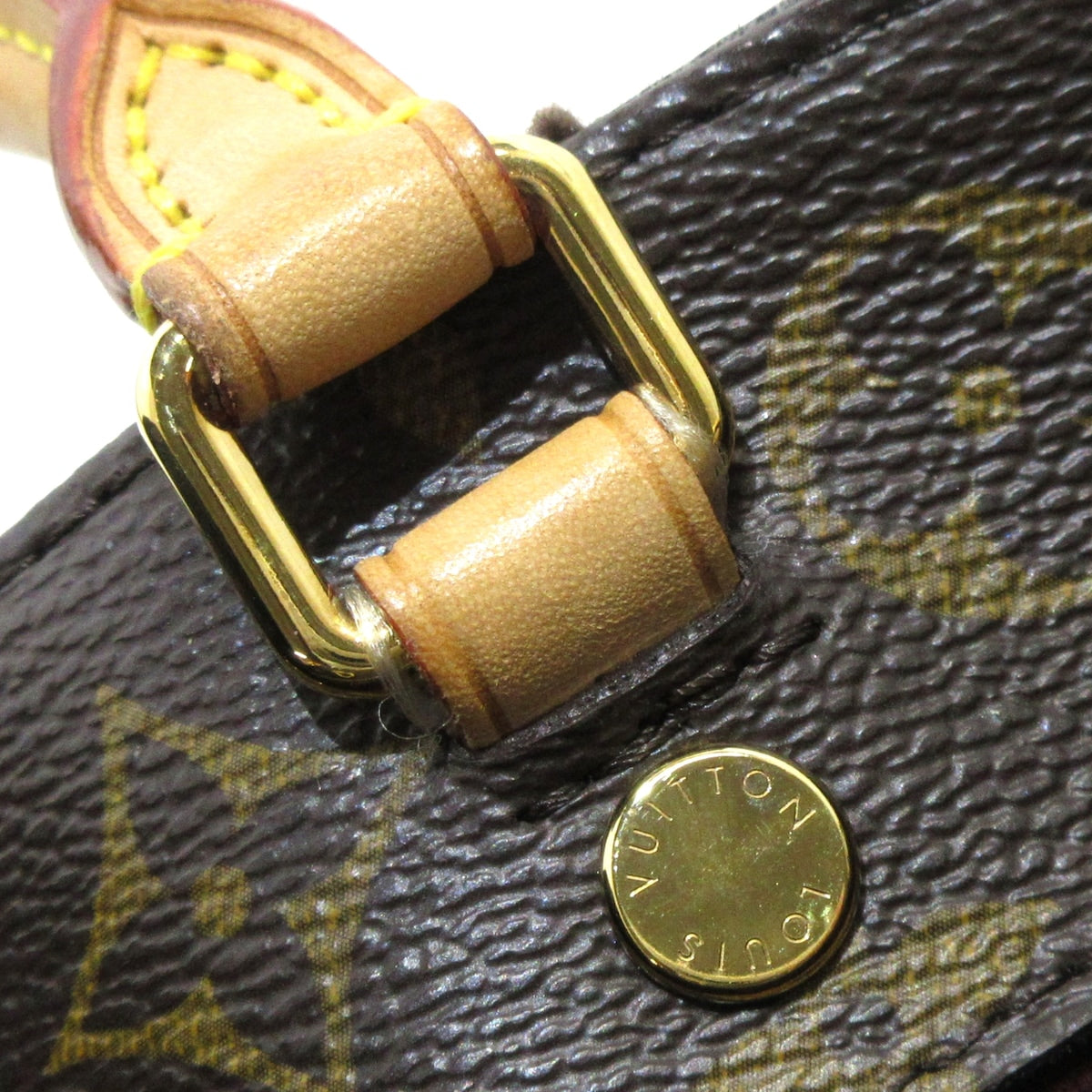Louis Vuitton Brown Canvas Montaigne handbag bag