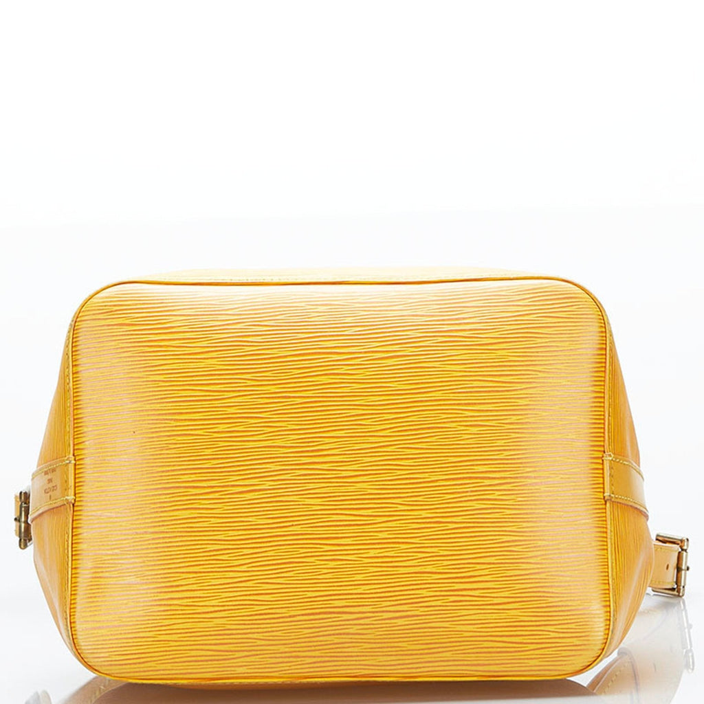 Louis Vuitton Yellow Leather Noe shoulder bag