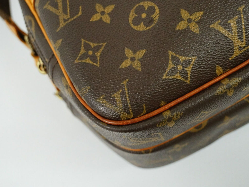 Louis Vuitton Brown Canvas Reporter pm shoulder bag