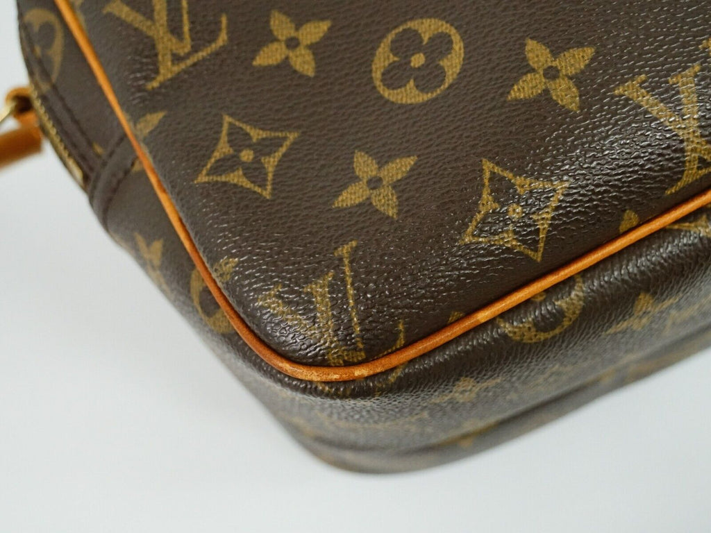 Louis Vuitton Brown Canvas Reporter pm shoulder bag