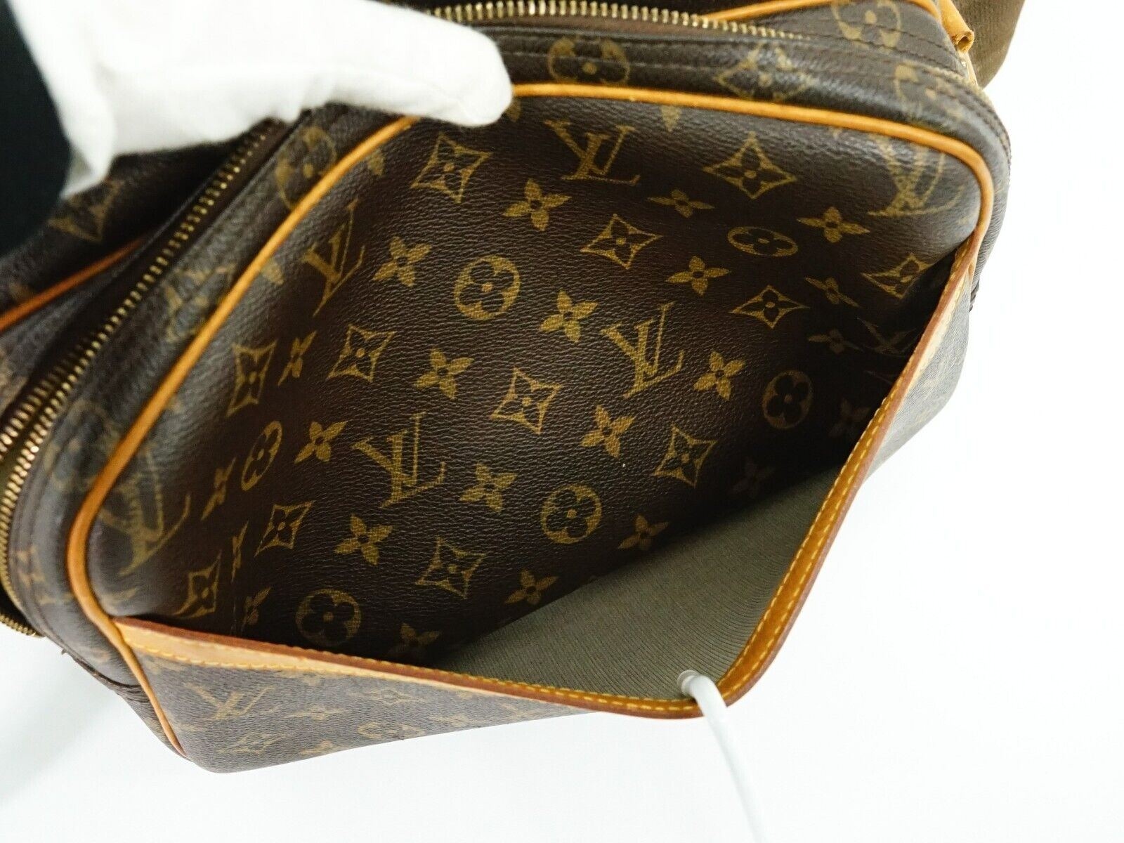 Louis Vuitton Brown Canvas Reporter pm shoulder bag