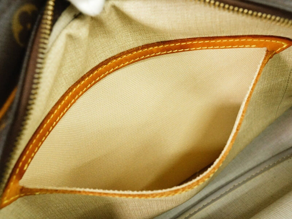Louis Vuitton Brown Canvas Reporter pm shoulder bag