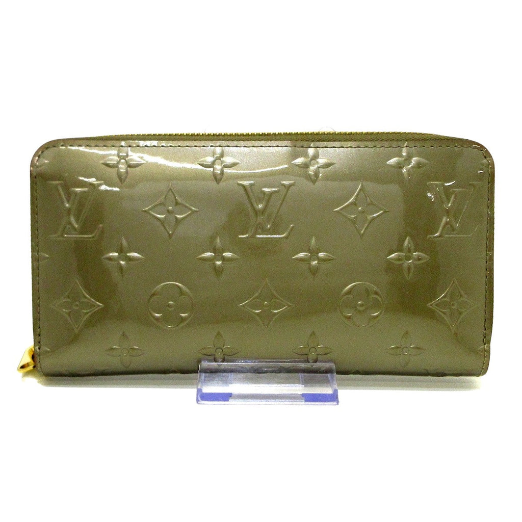 Louis Vuitton oliv Patent leather Zippy wallet wallet accessories