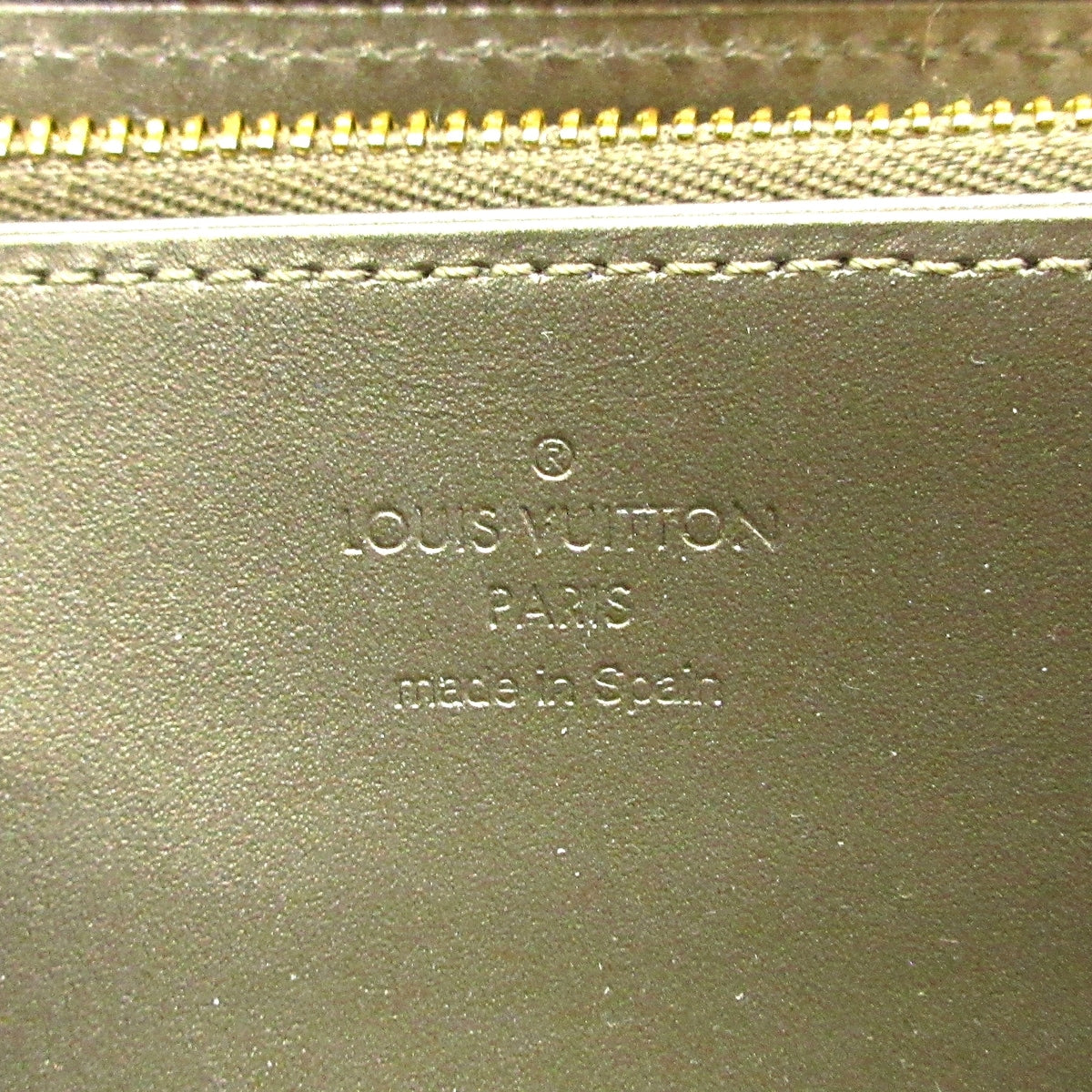 Louis Vuitton oliv Patent leather Zippy wallet wallet accessories