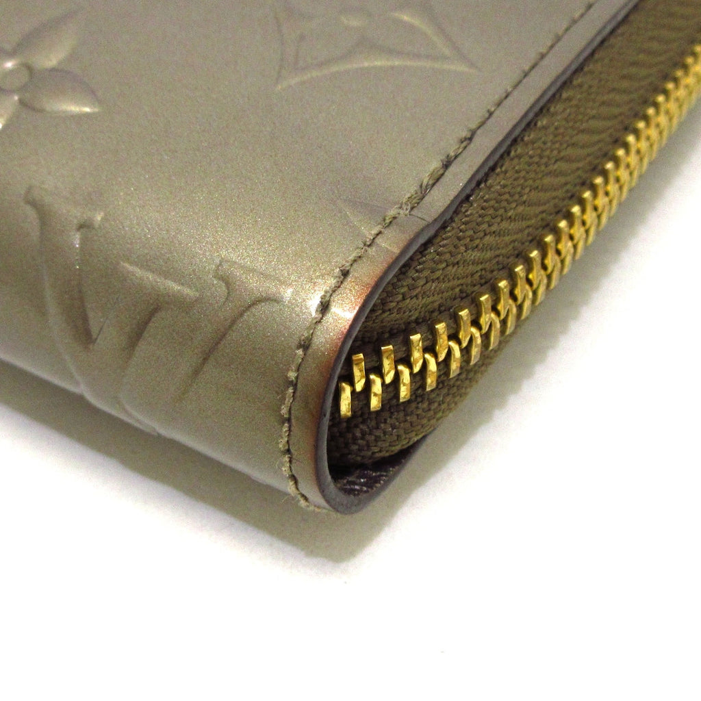 Louis Vuitton oliv Patent leather Zippy wallet wallet accessories