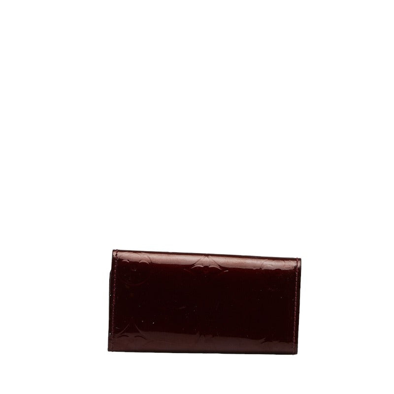 Louis Vuitton Verney Multicell 4 Series Keycase M91542 Rouge Forest Red Patent Leather  Louis Vuitton
